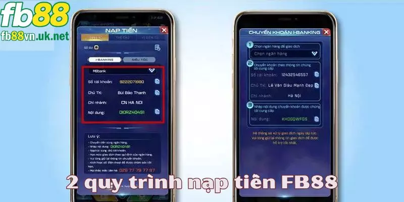Điểm qua 2 quy trình nạp tiền đang được ưa chuộng nhất