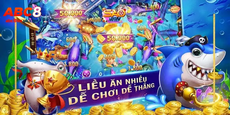 Loạt trò chơi tiêu biểu tại sảnh bắn cá FB88